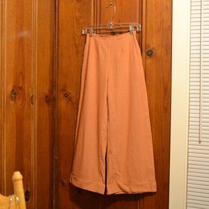 Roxy Pull-on Linen Flared Pant